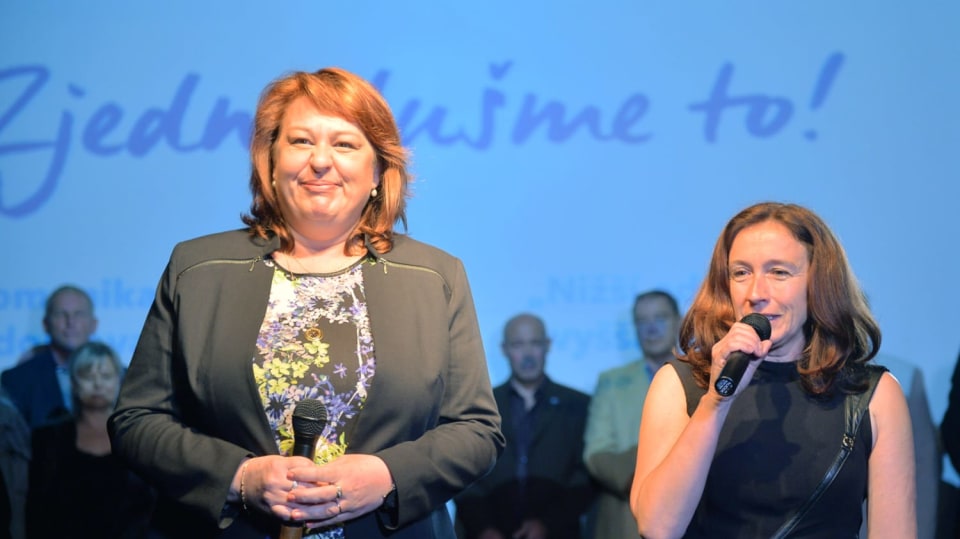 Irena Bartoňová Pálková (vlevo)